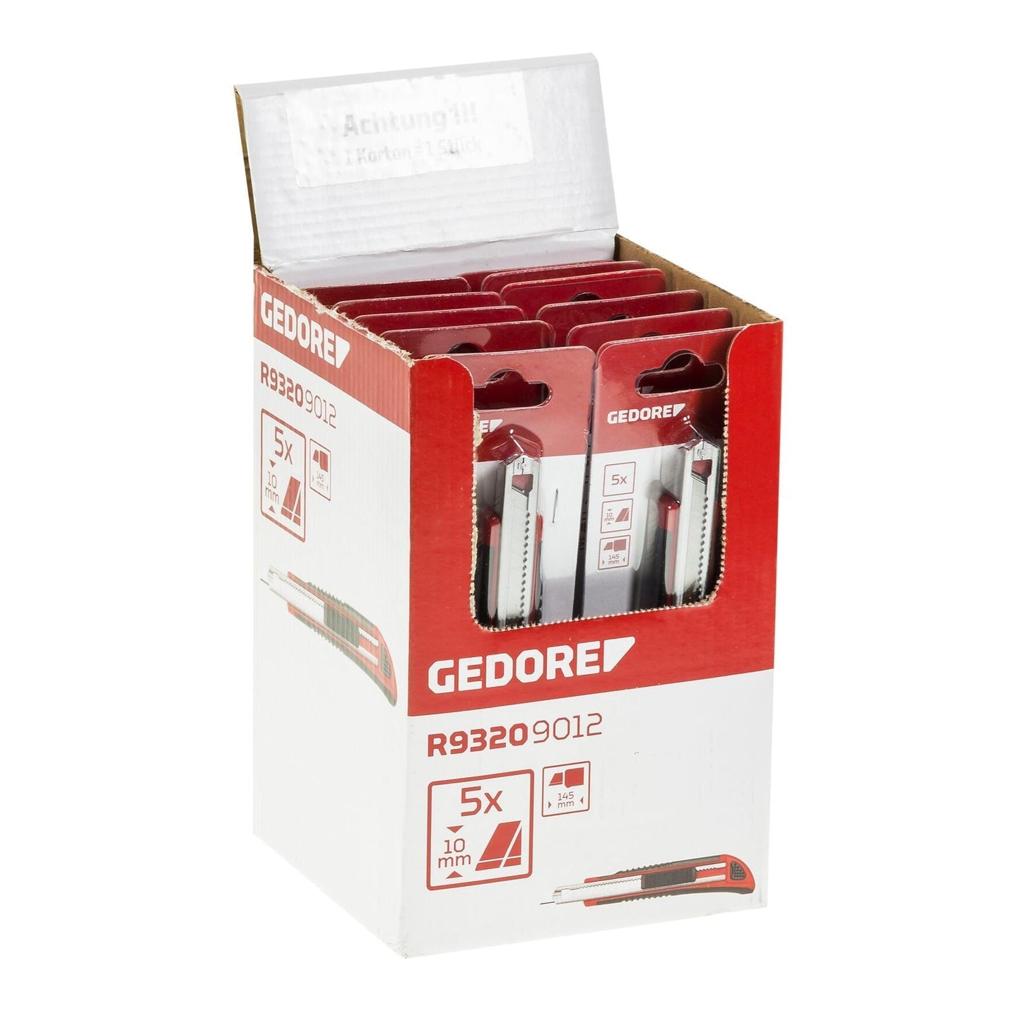 R93209012 - Display de punto de venta con 10 cutters de 9mm - Ferrotecnia