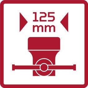 R93800125 - Tornillo de banco con mordazas de 125 mm de ancho - Ferrotecnia