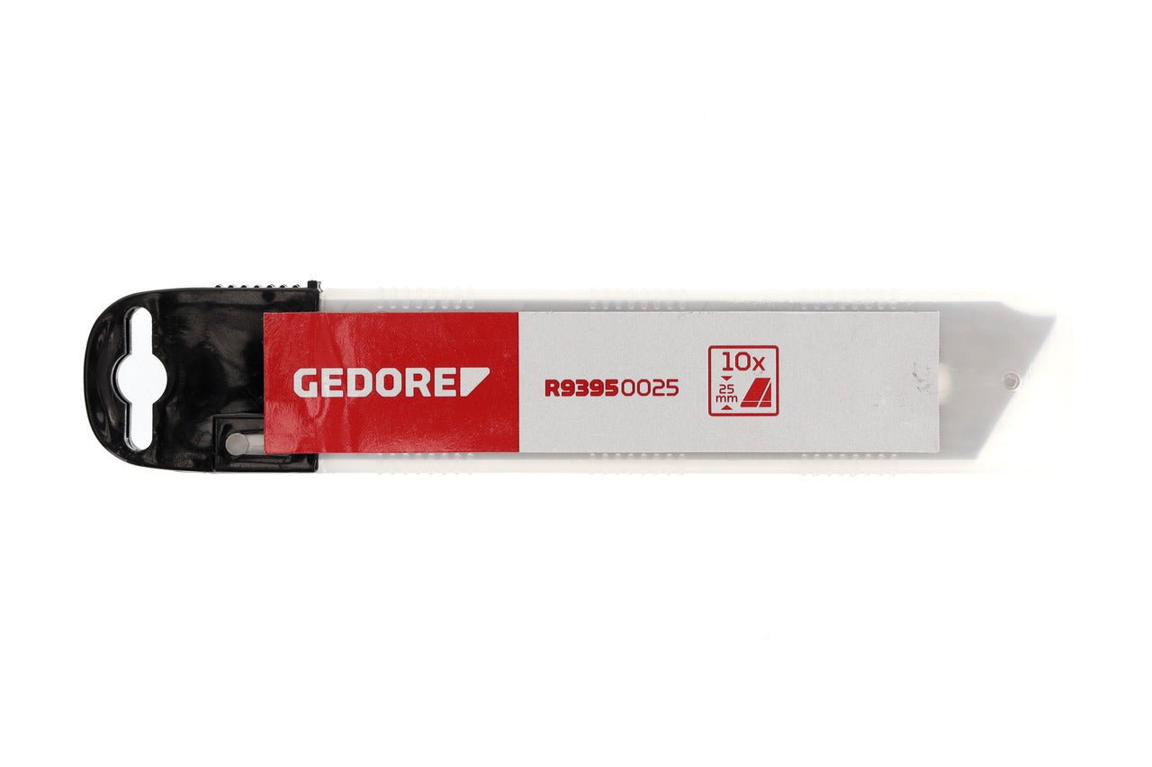 R93950025 - Cuchillas de recambio, 25 mm de ancho, 10 piezas - Ferrotecnia