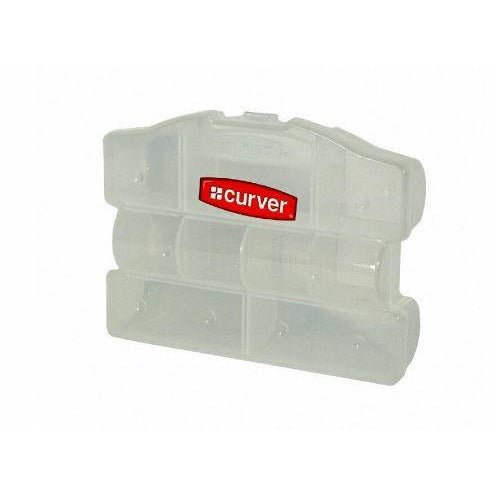 Recipiente de plástico con compartimentos, 23,1 x 18,3 x 7,1 cm, EF502408 - Ferrotecnia