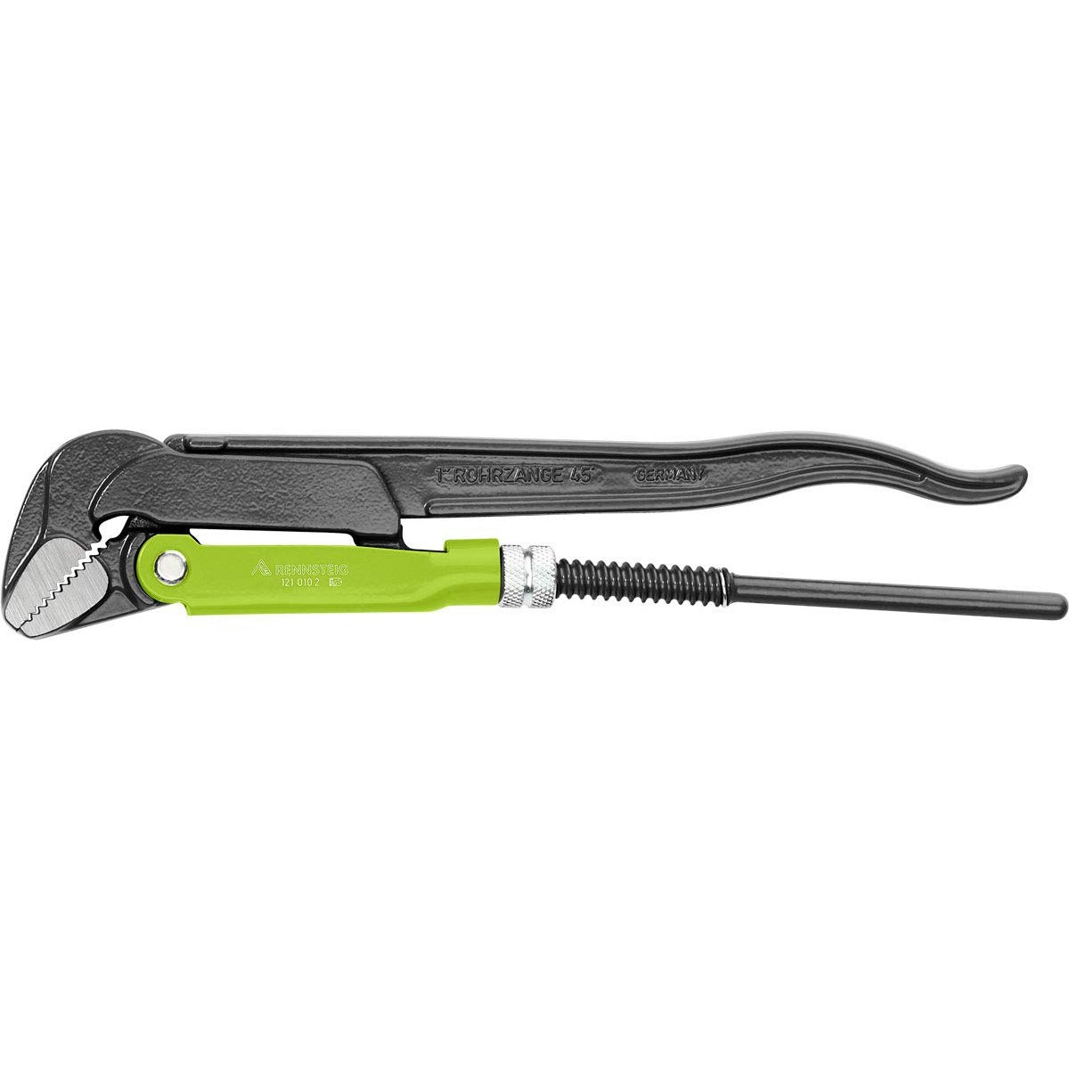 Rennsteig 121 020 2 - Rennsteig pipe wrench with 45º mouths