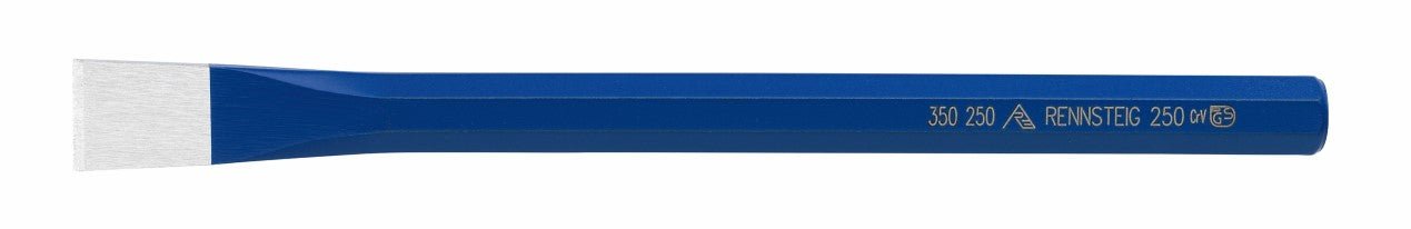 Rennsteig 350 400 19 RBL - Cincel octogonal construcción Rennsteig 400x18x28 mm. (azul) - Ferrotecnia
