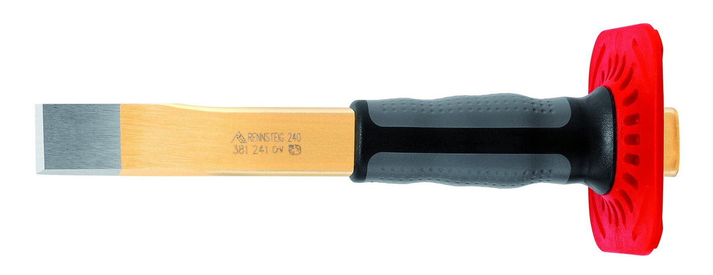 Rennsteig 3812410 - Escarpa acodada de chapista con empuñadura protectora 240 mm - Ferrotecnia