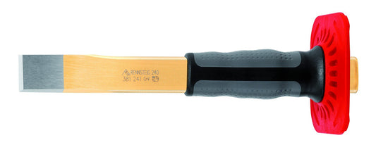 Rennsteig 3812410 - Escarpa acodada de chapista con empuñadura protectora 240 mm - Ferrotecnia