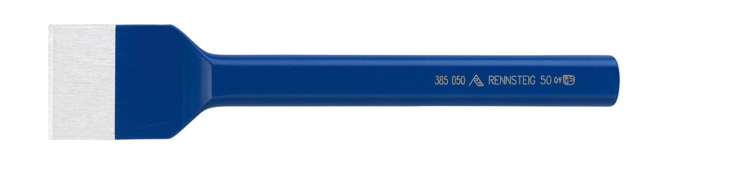 Rennsteig 385 070 1 RBL - Cincel pala para rozas Rennsteig 250x26x13 mm. con boca de 70 mm. (azul) - Ferrotecnia