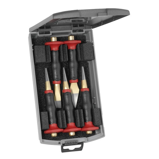 Rennsteig 421 102 0 - Estuche plástico con 5 herramientas de impacto Rennsteig