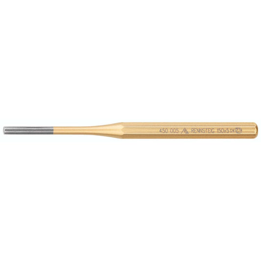 Rennsteig 451 105 0 - Poinçon cylindrique octogonal extra long Rennsteig 5 mm.