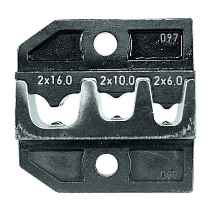 Rennsteig 62409730 - Mordazas intercambiables para punteras huecas "Twin" aisladas - Ferrotecnia