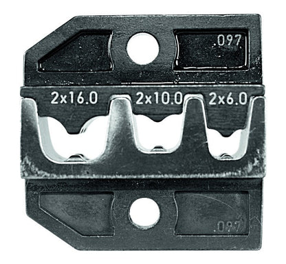 Rennsteig 62409730 - Mordazas intercambiables para punteras huecas "Twin" aisladas - Ferrotecnia