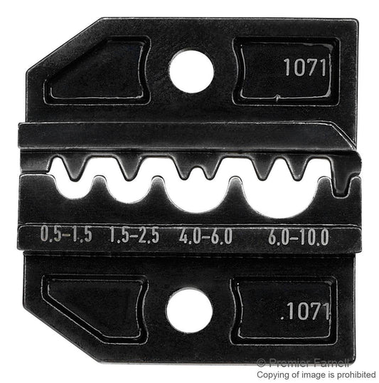 Rennsteig 624107130 -  Mordazas intercambiables para terminales de tornillo sin aislar