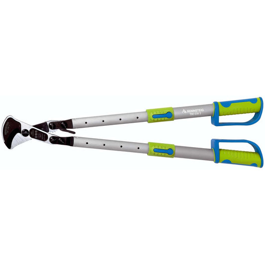 Rennsteig 700 038 3 - Coupe-câble avec poignées télescopiques Rennsteig 570 mm. avec poignées bicomposantes