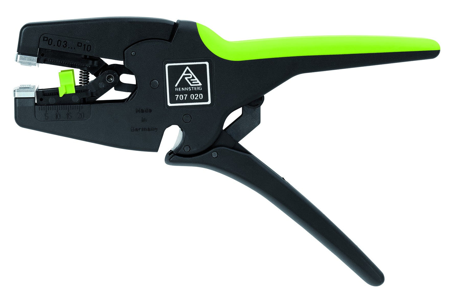 Rennsteig 707 020 - Pelacables autoajustable Rennsteig MultiStrip 10 para cables de 0,03 a 10,0 mm2 - Ferrotecnia