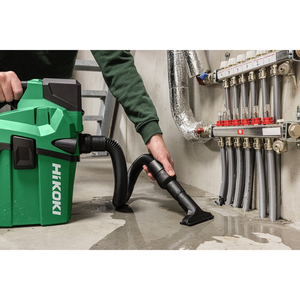 Hikoki RP18DAW4Z - Extractor de polvo de batería RP18DAW4Z