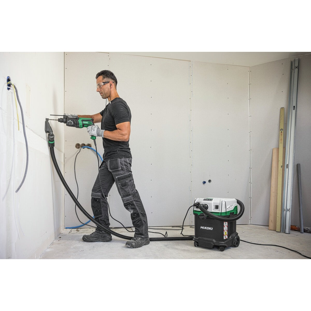 Hikoki RP300YMWAZ - Extractor de polvo RP300YMWAZ