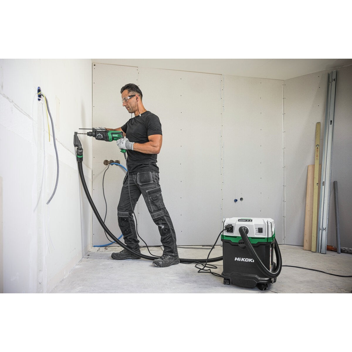 Hikoki RP300YLWAZ - Extractor de polvo RP300YLWAZ