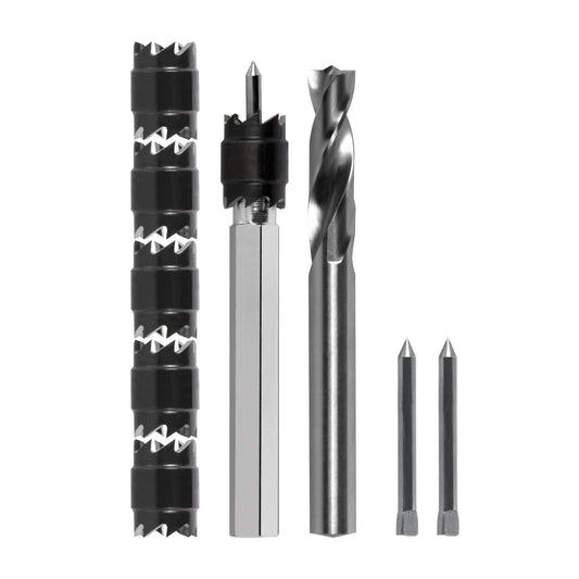 Ruko 101104M - Juego de 9 piezas fresa para puntos de soldadura - Ferrotecnia