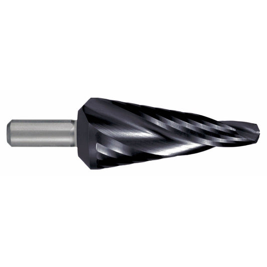 Ruko 101401F - Broca cónica para chapa HSS-TiAIN con canales en espiral (Ø 4,0-14,0 mm)