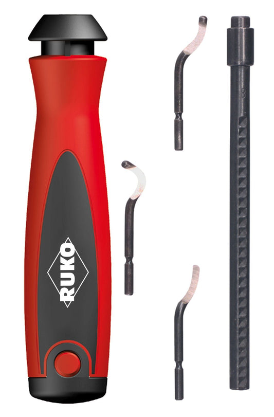 Ruko 107006 - Set E desbarbador sistema Unigrat (5 piezas) - Ferrotecnia