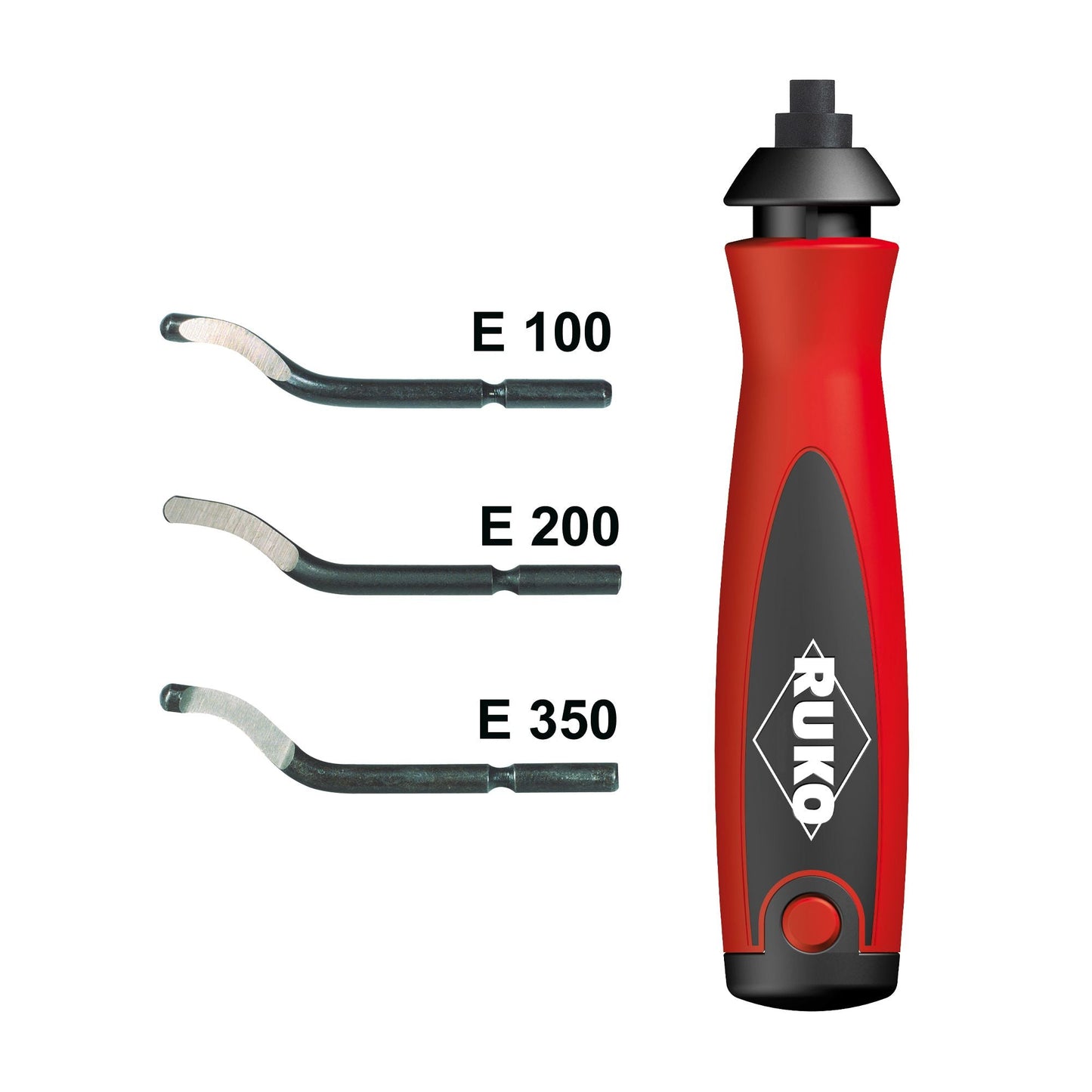 Ruko 107051 - Desbarbador A3 con cuchilla E 100, E200 y E 350 - Ferrotecnia