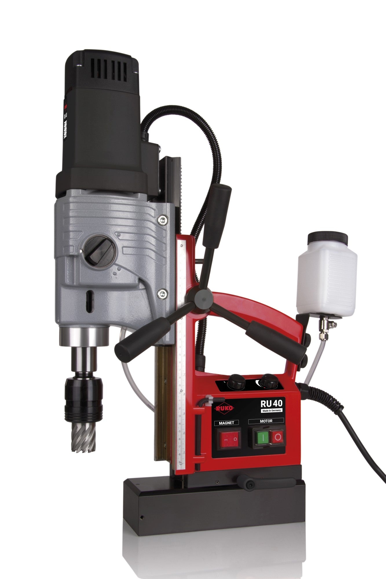 Ruko 108040RU - Taladro de columna de base magnética RU40 - Ferrotecnia