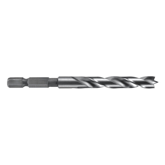 Ruko 208060H - CV Wood/Steel Twist Drill Bit with Hex Shank 1/4" 6.0 x 95 mm