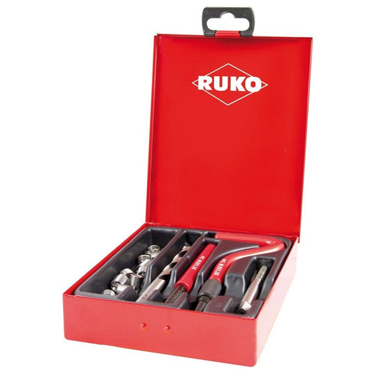 Ruko 244203 - Juego de 18 piezas para reparación de roscas M6 ProCoil