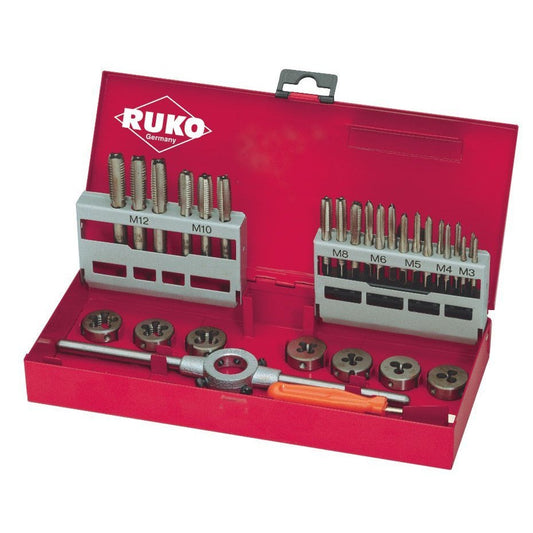Ruko 245010 - Juego herramientas de roscar (31 piezas)