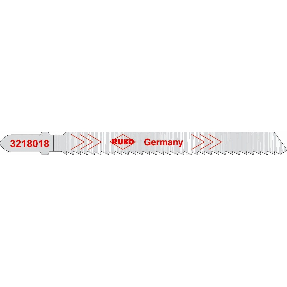 Ruko 3218018 - Pack de 5 sierras de calar HCS acero 100 mm (Equivalencia Bosch T 101 BR)