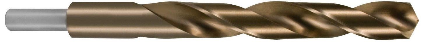 Ruko Broca helicoidal DIN 338 tipo N HSS - Co 5 rectificada con mango reducido - Ferrotecnia