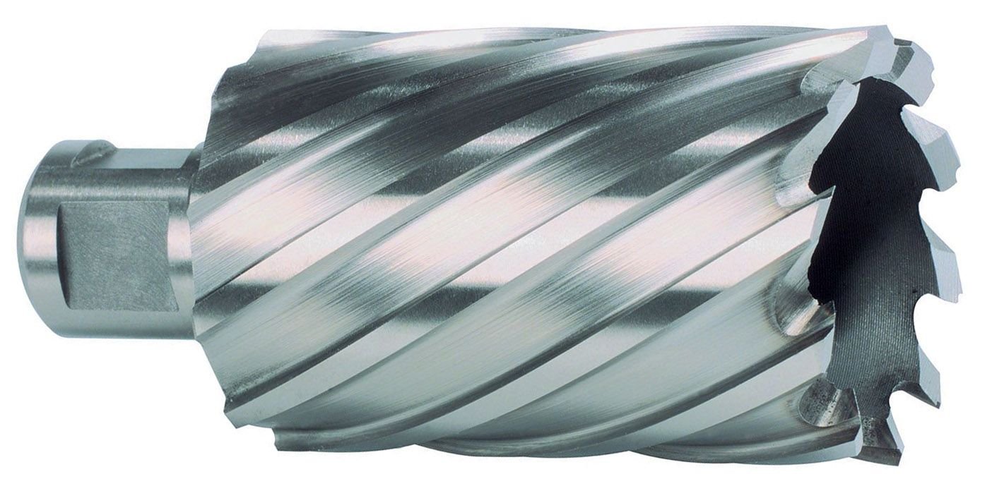 Ruko Broca hueca HSS con vástago Weldon y profundidad 55 mm - Ferrotecnia