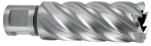 Ruko Broca hueca HSSE - Co 5 con vástago Weldon (3/4") rectificada CBN profundidad de corte 55 mm - Ferrotecnia