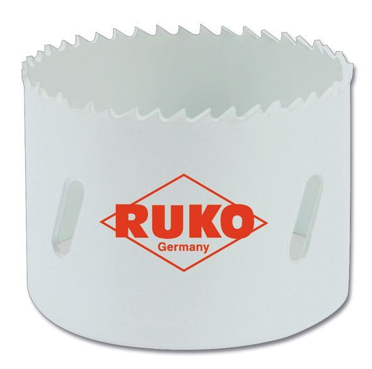 Ruko Corona perforadora HSS - Co 8 bimetal con dentado fino - Ferrotecnia