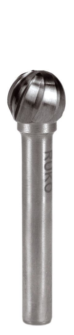 Ruko Fresas metal duro Alu forma D - KUD Esférica - Ferrotecnia