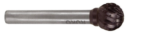 Ruko Fresas metal duro TiCN forma D - KUD Esférica - Ferrotecnia