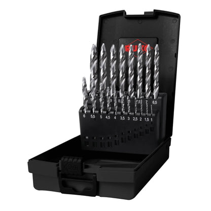 Ruko Juego de brocas helicoidales ULTIMATECUT DIN 338 tipo FLOWSTEP® HSS - Ferrotecnia