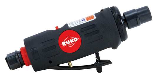 Ruko 116100L - Mini amoladora neumática recta largo 196 mm