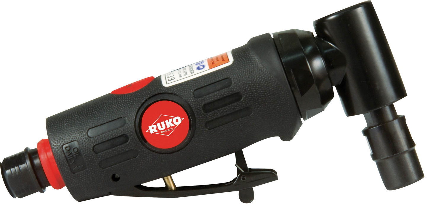 Ruko 116110L - Mini amoladora neumática a 90º