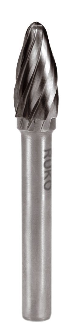 Ruko Fresas metal duro Alu forma F - RBF Arco completo