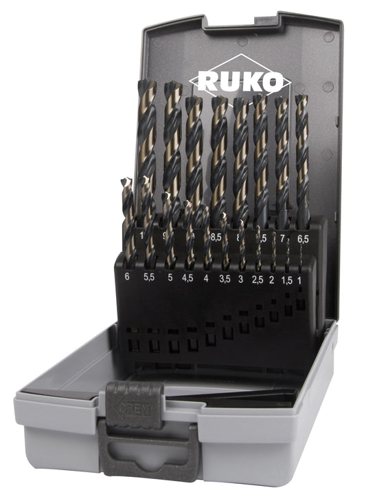 Ruko 288214RO - Juego de 19 Brocas Speed Cut