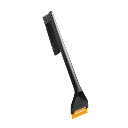 Fiskars Solid Cepillo para Nieve y Rascador de Hielo, 47 cm, Rascador Intercambiable con Borde Duro y Suave, 1078496
