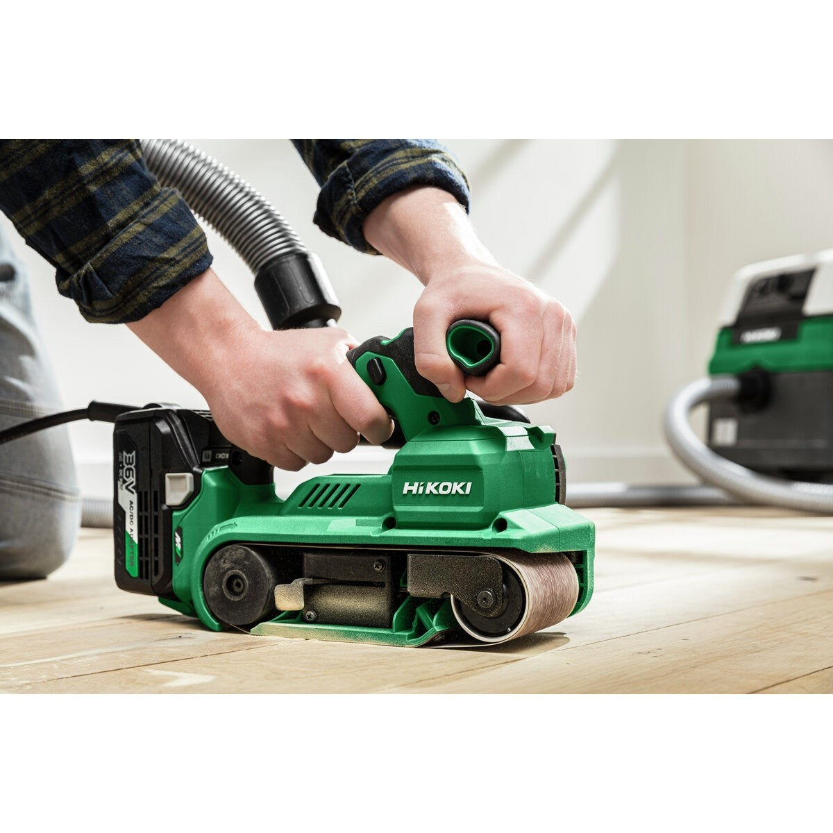 Hikoki SB3608DAW4Z - Lijadora de banda de batería SB3608DAW4Z