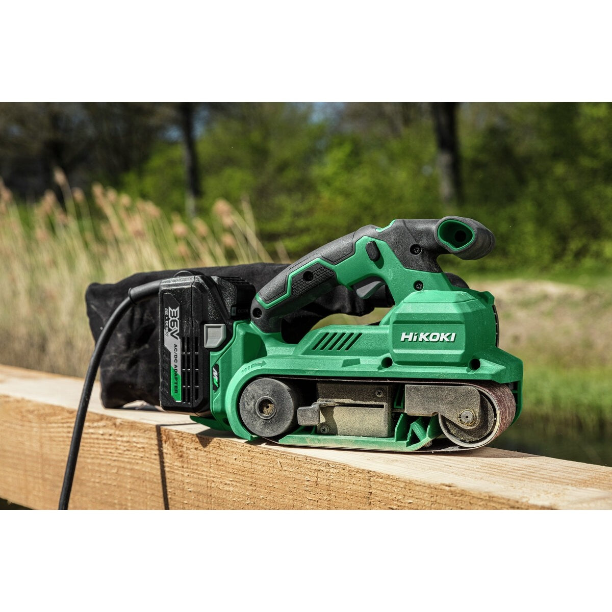 Hikoki SB3608DAW4Z - Lijadora de banda de batería SB3608DAW4Z