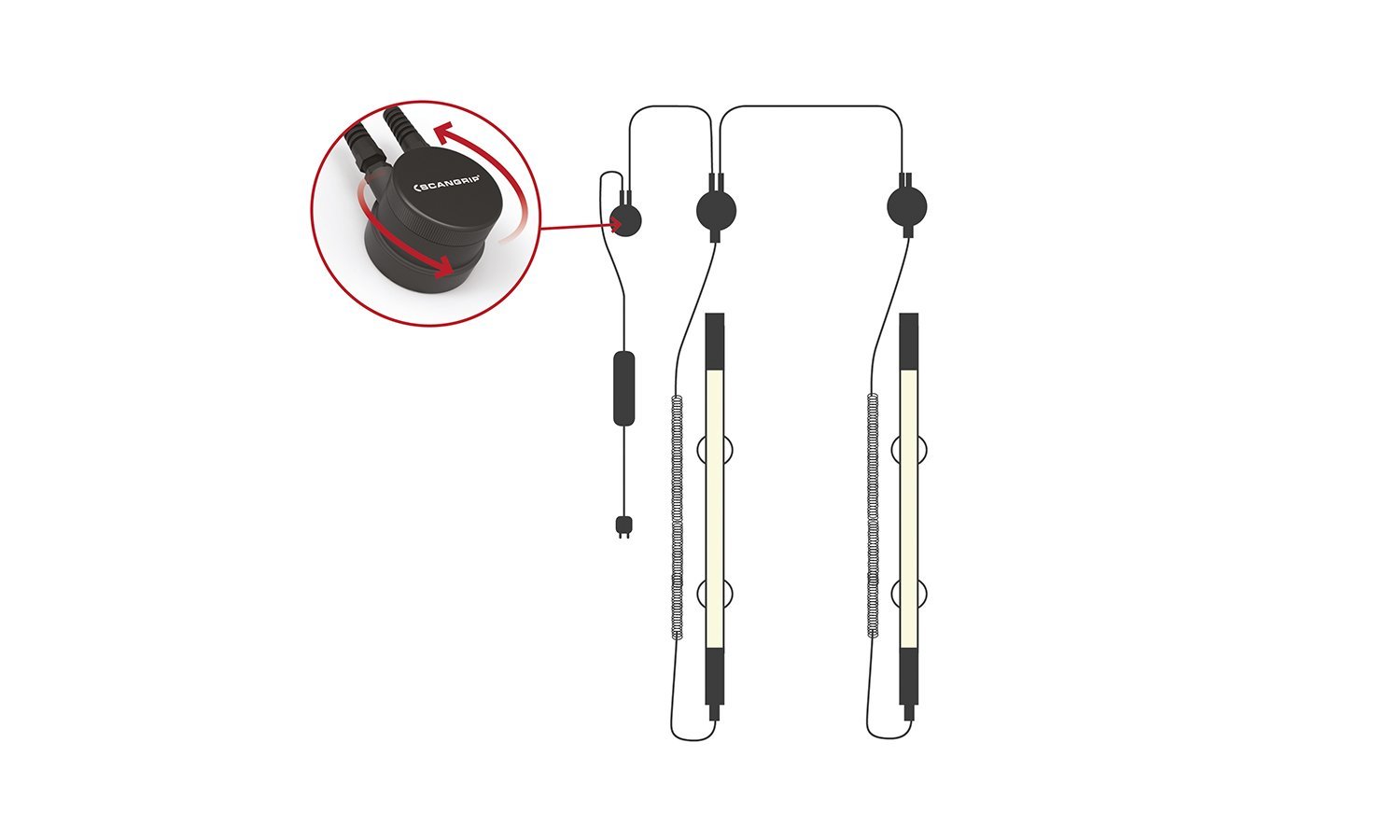 Scangrip 03.5264 - Accesorio LINE LIGHT DIMMER