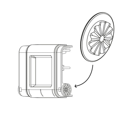 Scangrip 03.5281 - Recambio Gear for SITE LIGHT//UV-EXTREM