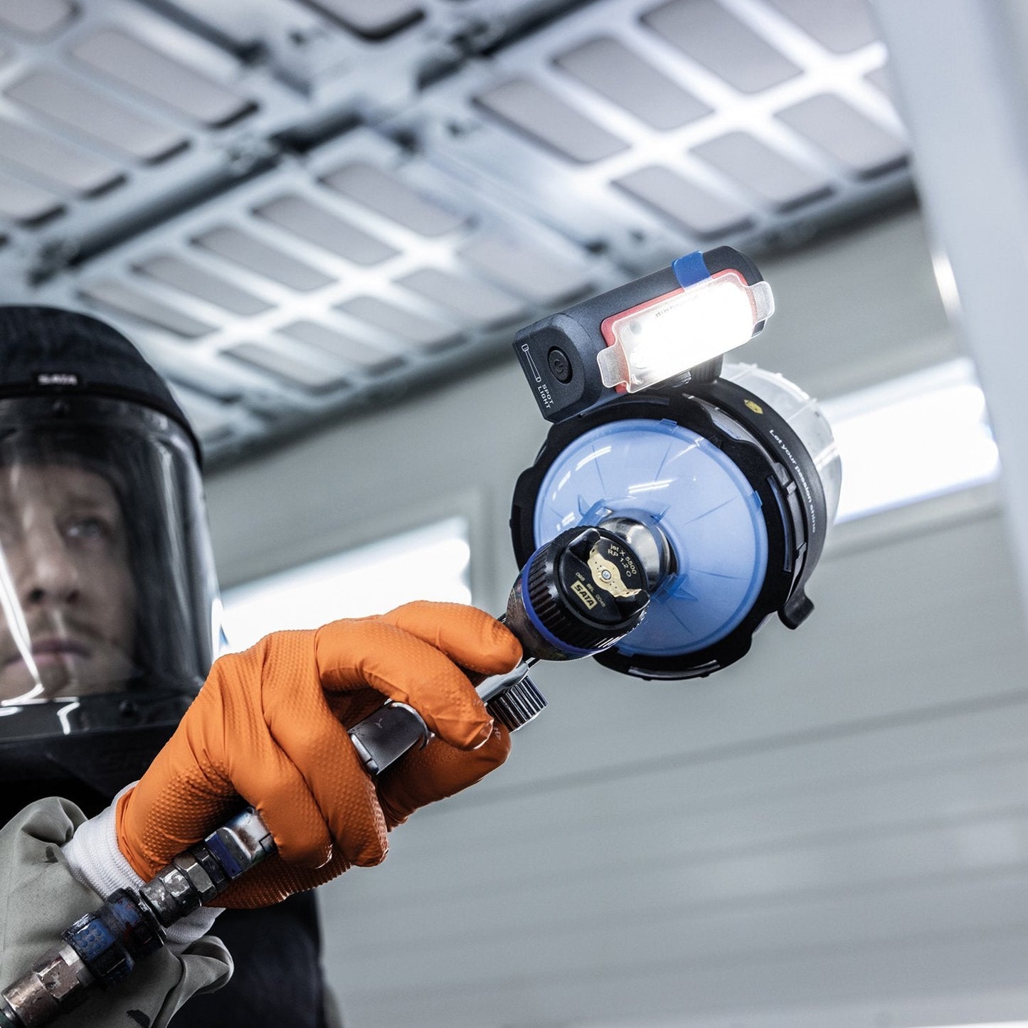 Scangrip 03.5625 - Foco compacto SPRAYMATCH