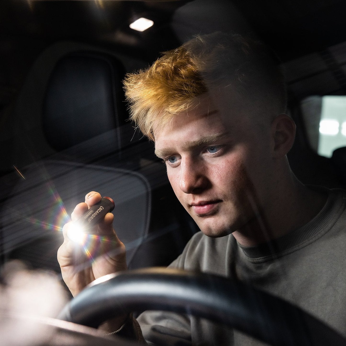 Scangrip 03.5659 - Lámpara frontal UNIMATCH