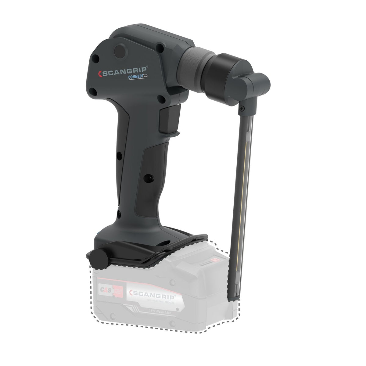 Scangrip 03.5693C - Lámpara de trabajo MULTILIGHT FLEX CONNECT