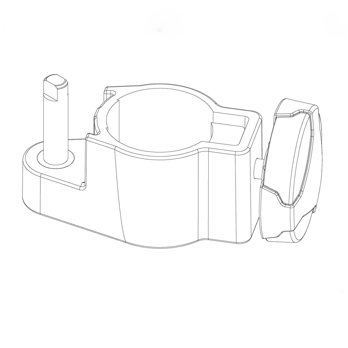 Scangrip 03.5785 - Recambio LIGHT MOUNT FOR WHEEL STAND