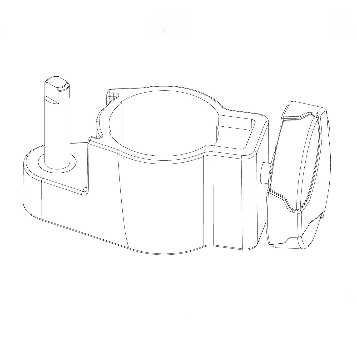 Scangrip 03.5785 - Recambio LIGHT MOUNT FOR WHEEL STAND