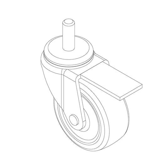Scangrip 03.5787 - Recambio WHEEL FOR WHEEL STAND - LOCK